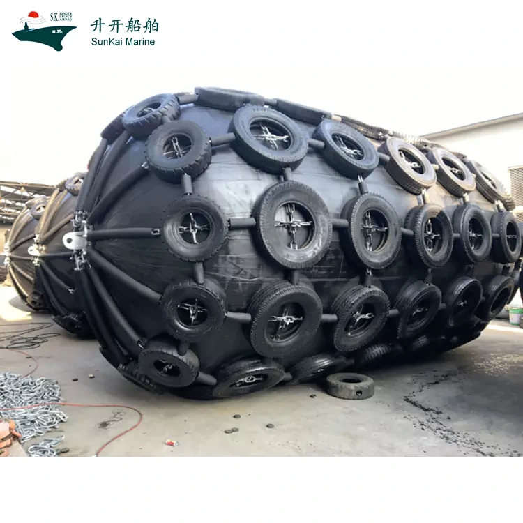 SunKai Marine Dock Rubber Fenders atzerriko proiektuan arrakastaz instalatu dira, bezeroen laudorio handiak lortuz